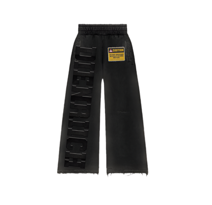 Acid wash sweat pants